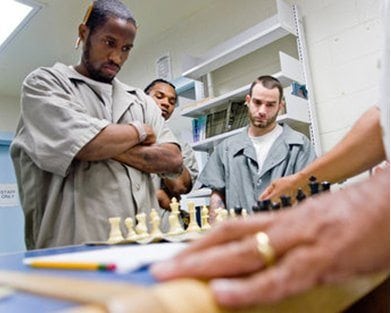 Chess-in-Jail programs reduce Inmate Violence