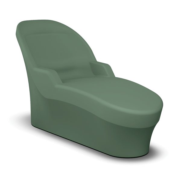 hospital recliner chair Respite in green