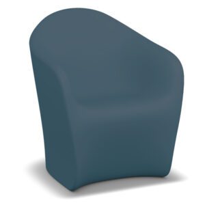 Flux Lounge Arm Chair, Twilight, Anti-Ligature